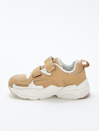 Sneakers in mesh e similpelle