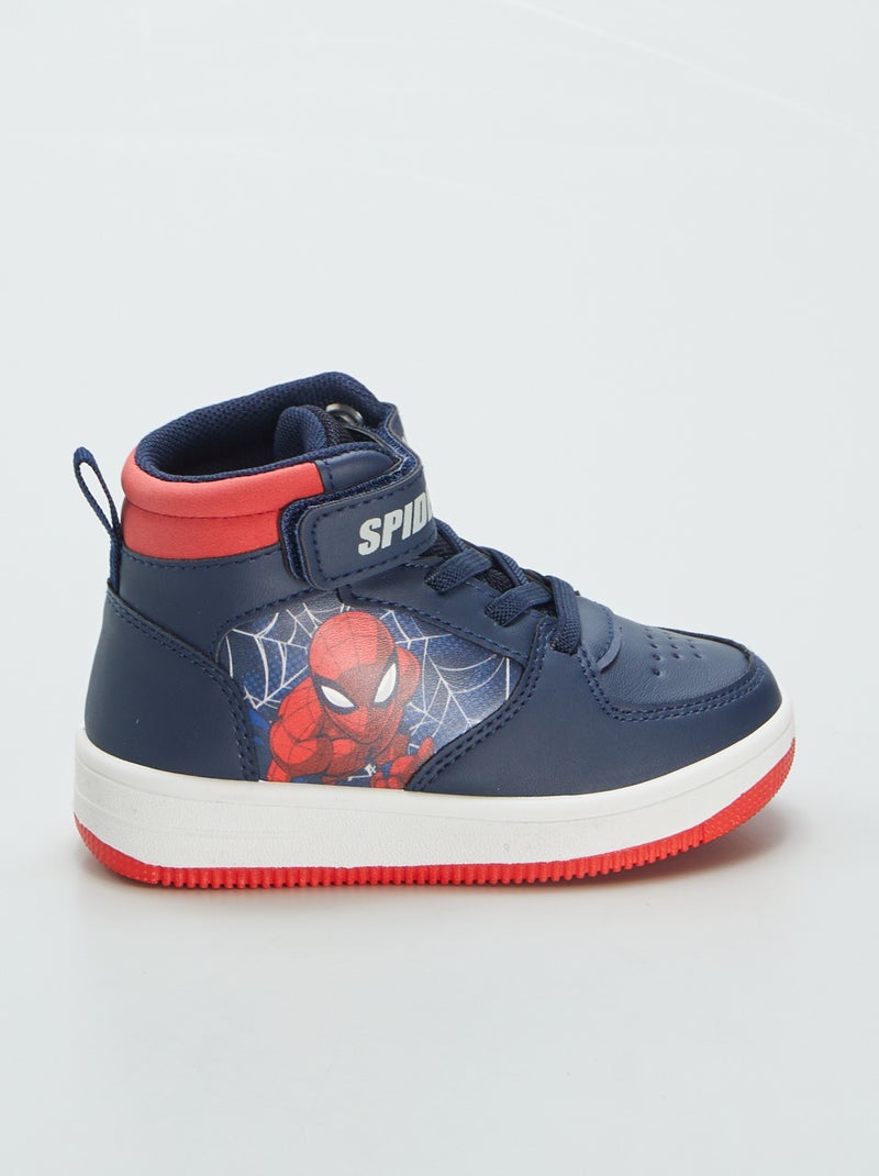 Sneakers in similpelle 'Spider-Man' BLU - Kiabi