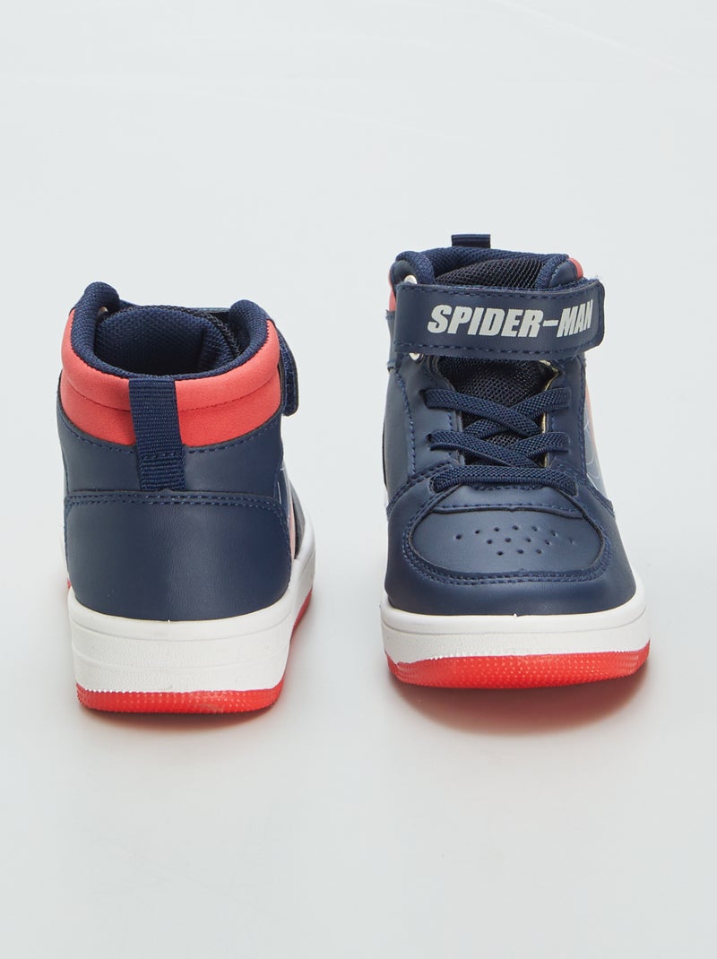 Sneakers in similpelle 'Spider-Man' BLU - Kiabi