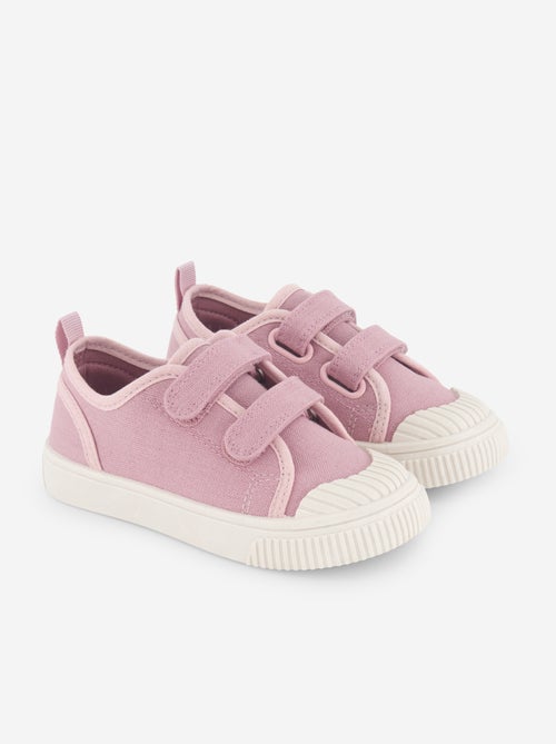 Sneakers in tela con stampa a scacchi - Kiabi