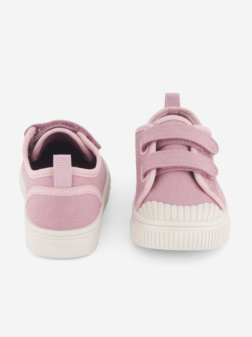 Sneakers in tela con stampa a scacchi - Kiabi