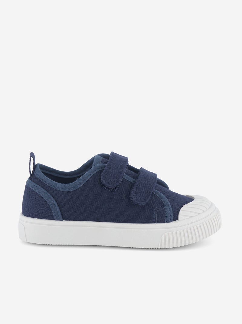 Sneakers in tela con strappo Blu - Kiabi