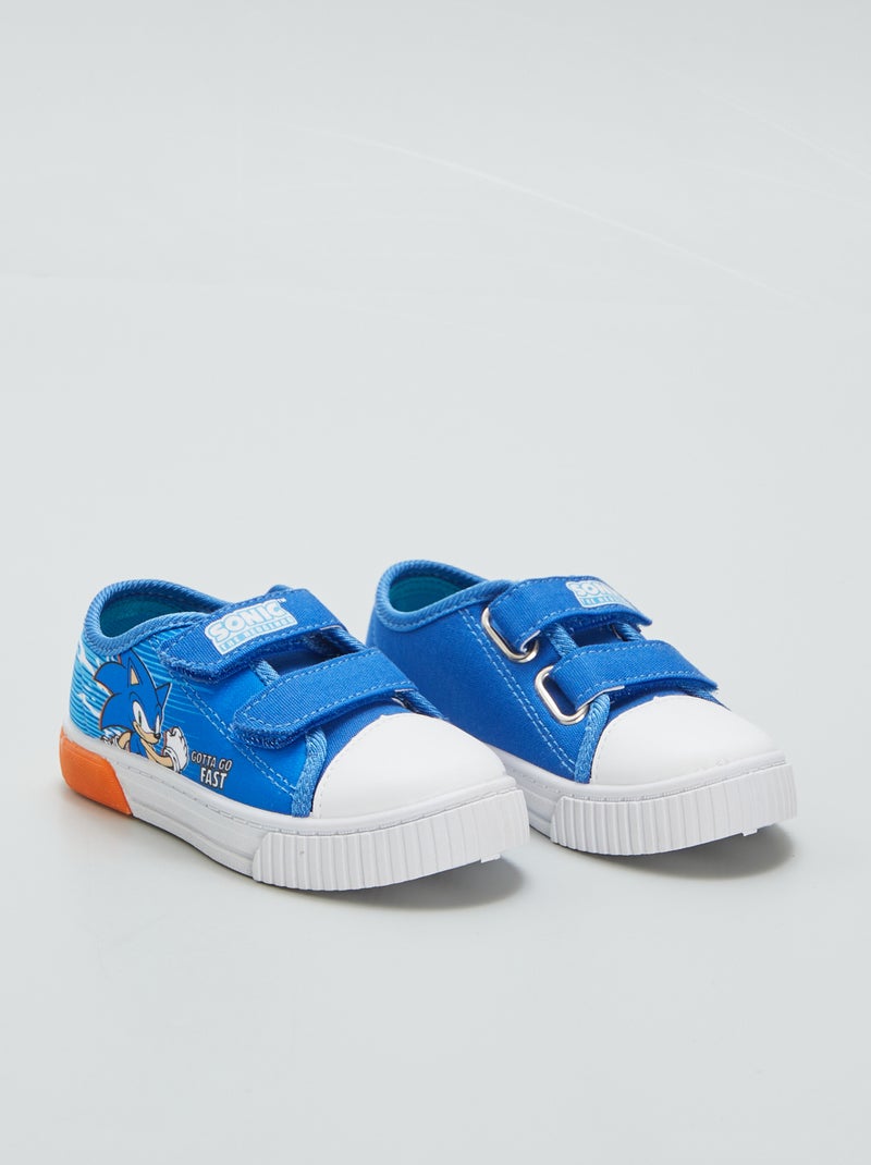 Sneakers in tela 'Sonic' BLU - Kiabi