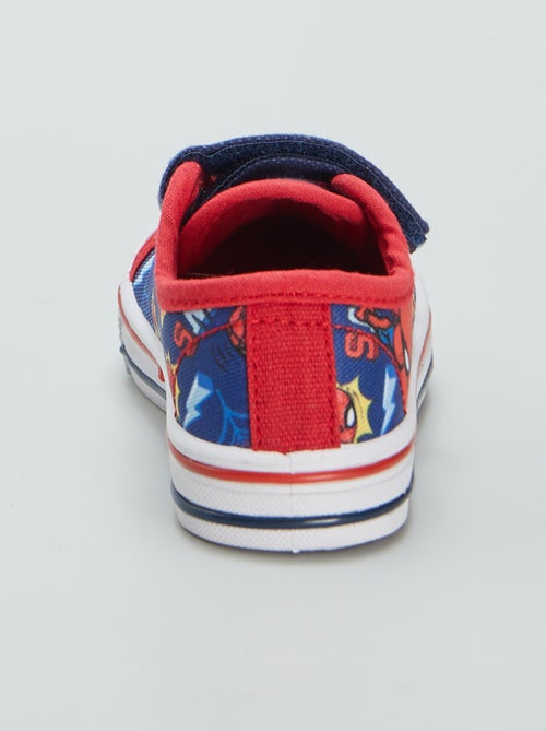 Sneakers in tela 'Spiderman' - Kiabi