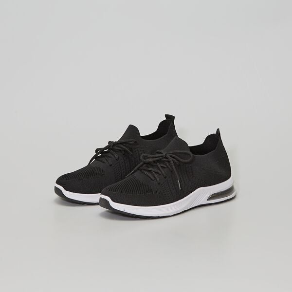 Sneakers in tessuto Donna dalla 38 alla 52 - nero - Kiabi - 22,00€