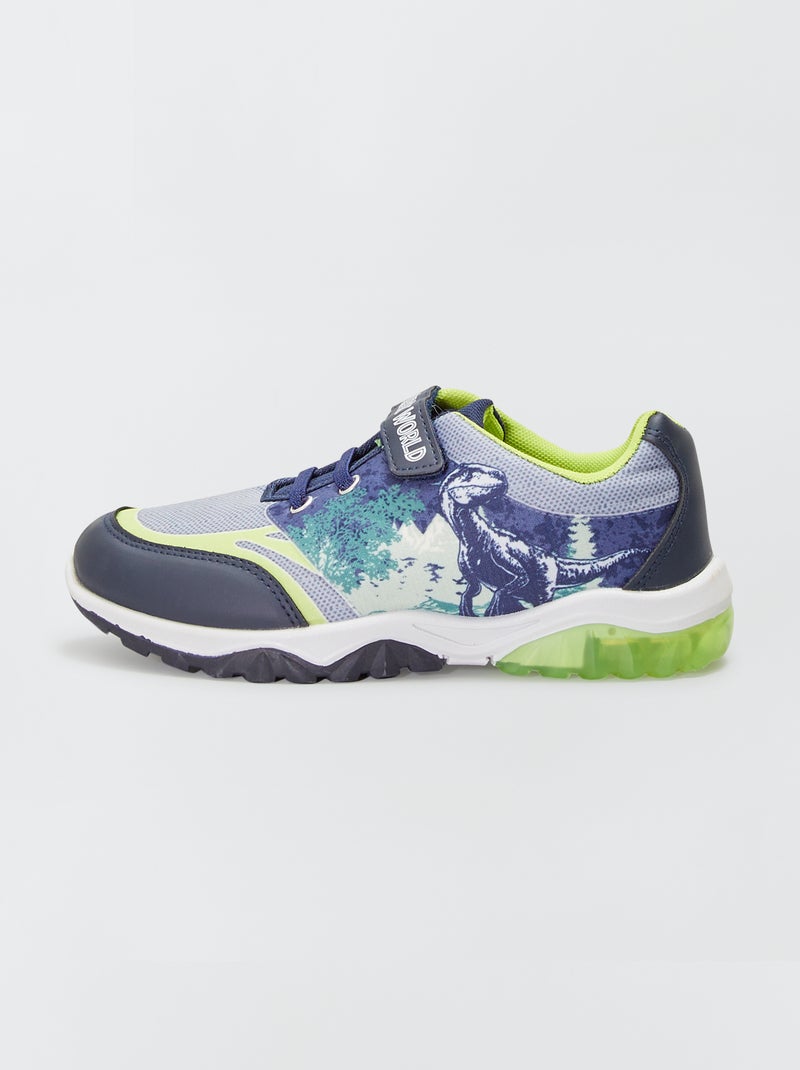 Sneakers 'Jurassic World' luminose BLU - Kiabi