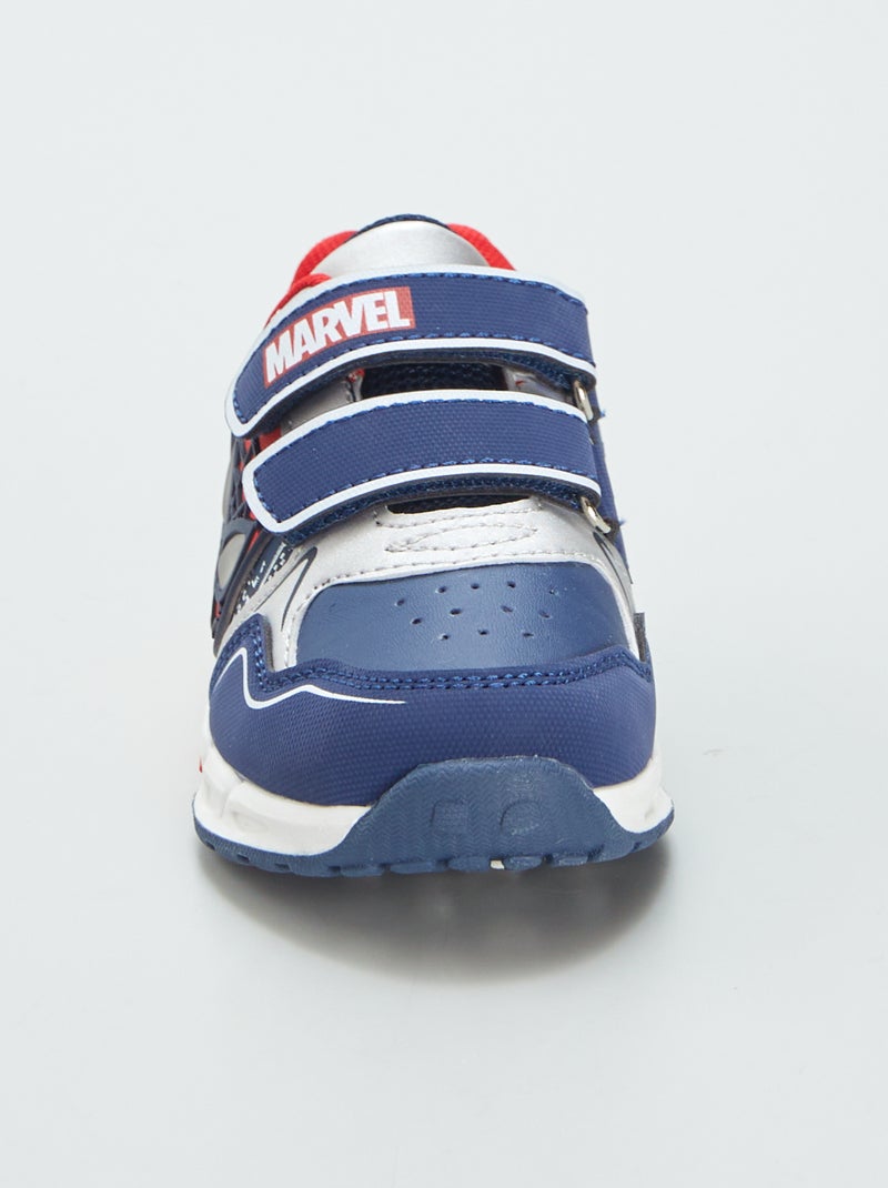 Sneakers LED 'Spider-Man' 'Marvel' con strappi BLU - Kiabi