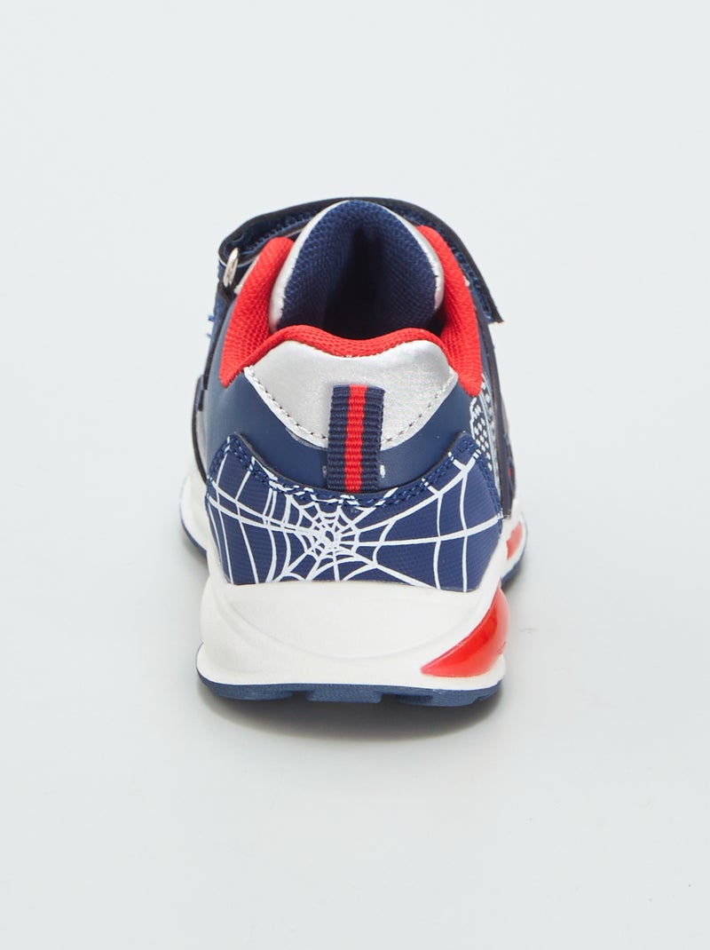 Sneakers LED 'Spider-Man' 'Marvel' con strappi BLU - Kiabi