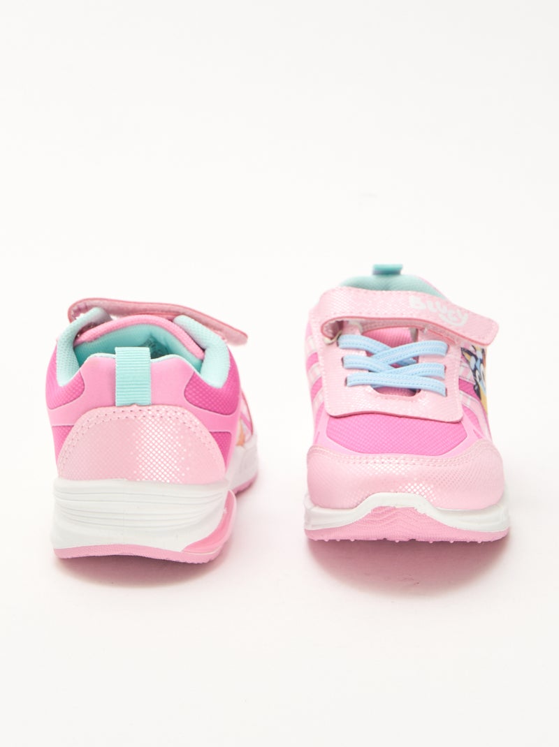 Sneakers luminose 'Bluey' Rosa - Kiabi