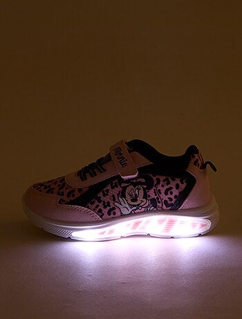 Sneakers luminose con stampa 'Minnie'