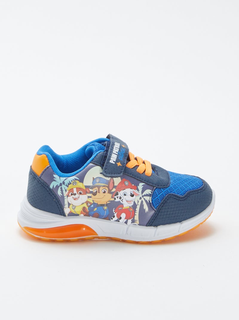 Sneakers luminose con strappi 'Paw Patrol' BLU - Kiabi