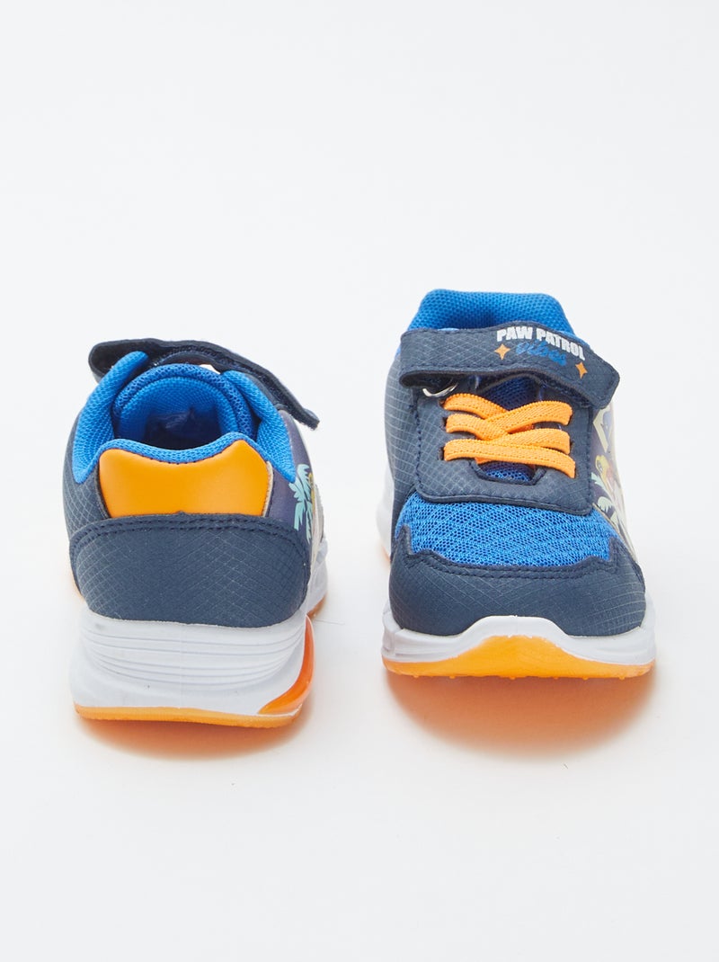 Sneakers luminose con strappi 'Paw Patrol' BLU - Kiabi