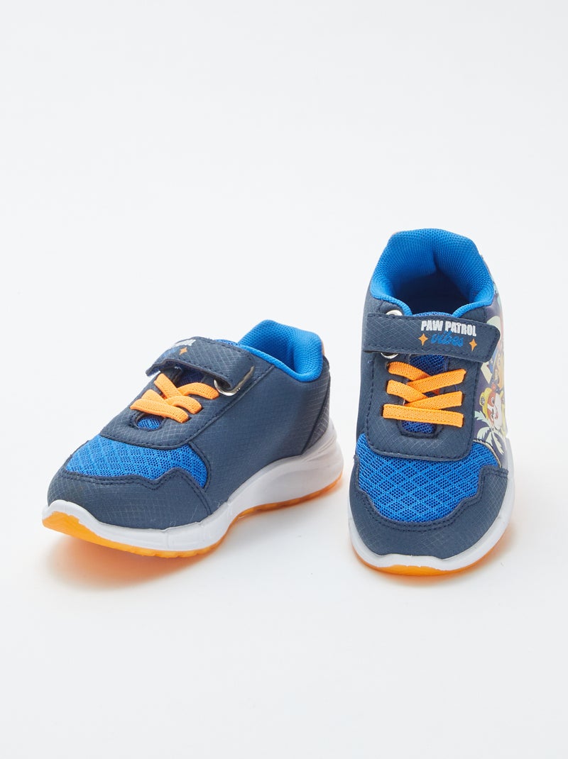 Sneakers luminose con strappi 'Paw Patrol' BLU - Kiabi