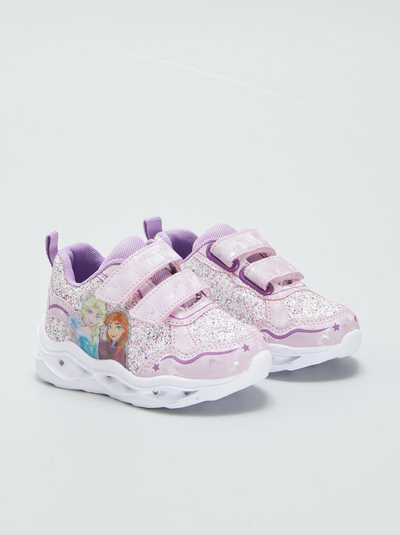 Sneakers luminose 'Frozen' ROSA - Kiabi