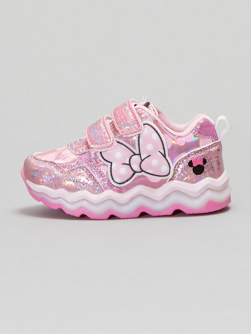 Sneakers luminose 'Minnie' 'Disney' ROSA - Kiabi