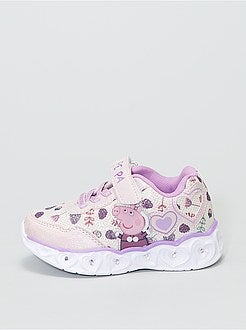 Sneakers luminose 'Peppa Pig' - Kiabi