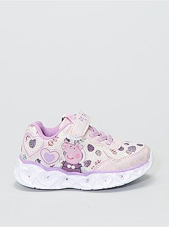 Sneakers luminose 'Peppa Pig' - Kiabi