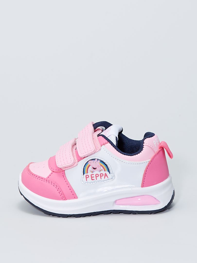 Sneakers luminose ''Peppa Pig'' ROSA - Kiabi