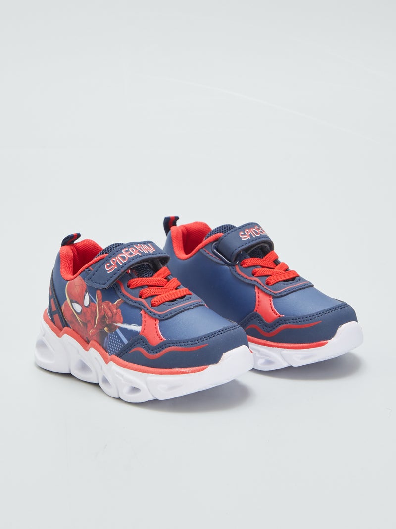 Sneakers luminose 'Spider-Man' blu - Kiabi