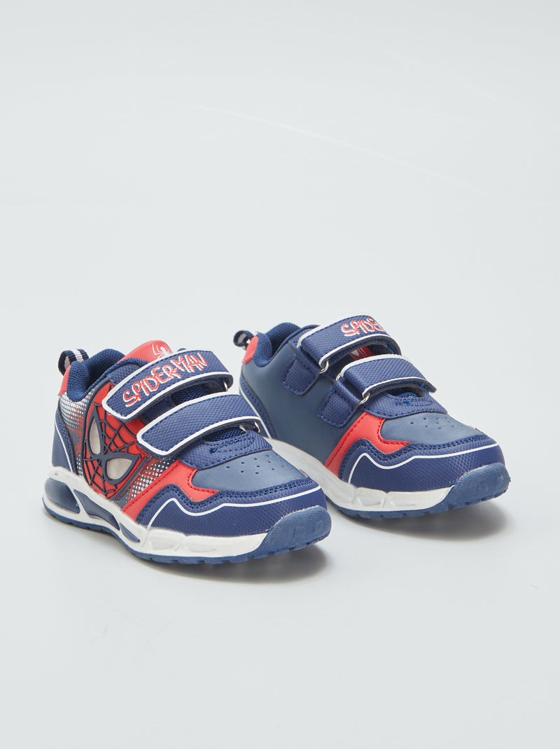 Sneakers luminose 'Spider-Man' BLU - Kiabi