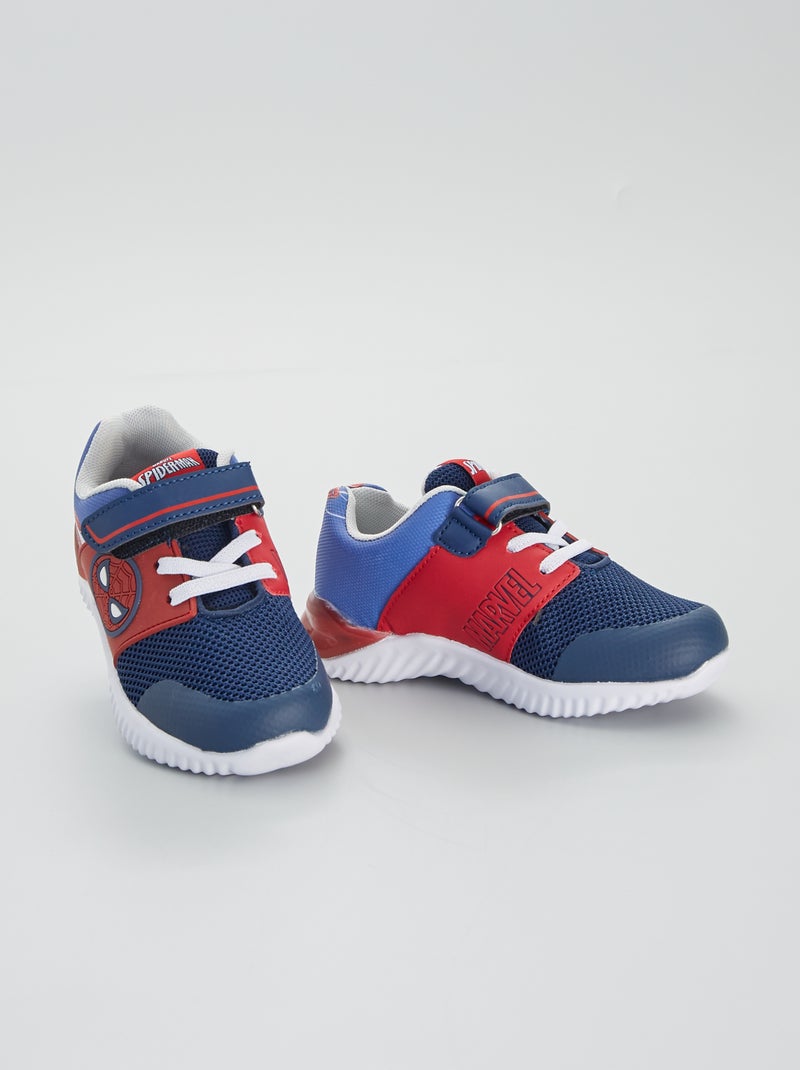 Sneakers luminose 'Spider-Man' blu - Kiabi