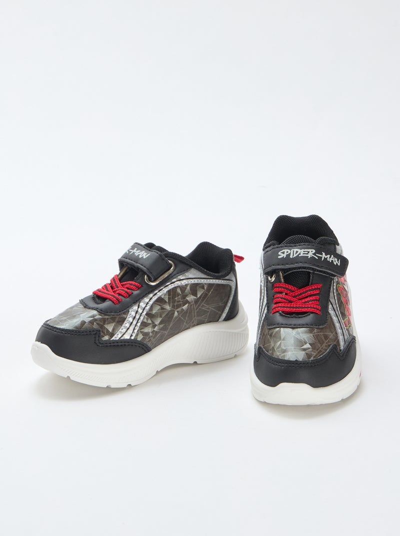 Sneakers luminose 'Spider-Man' 'Marvel' Nero - Kiabi