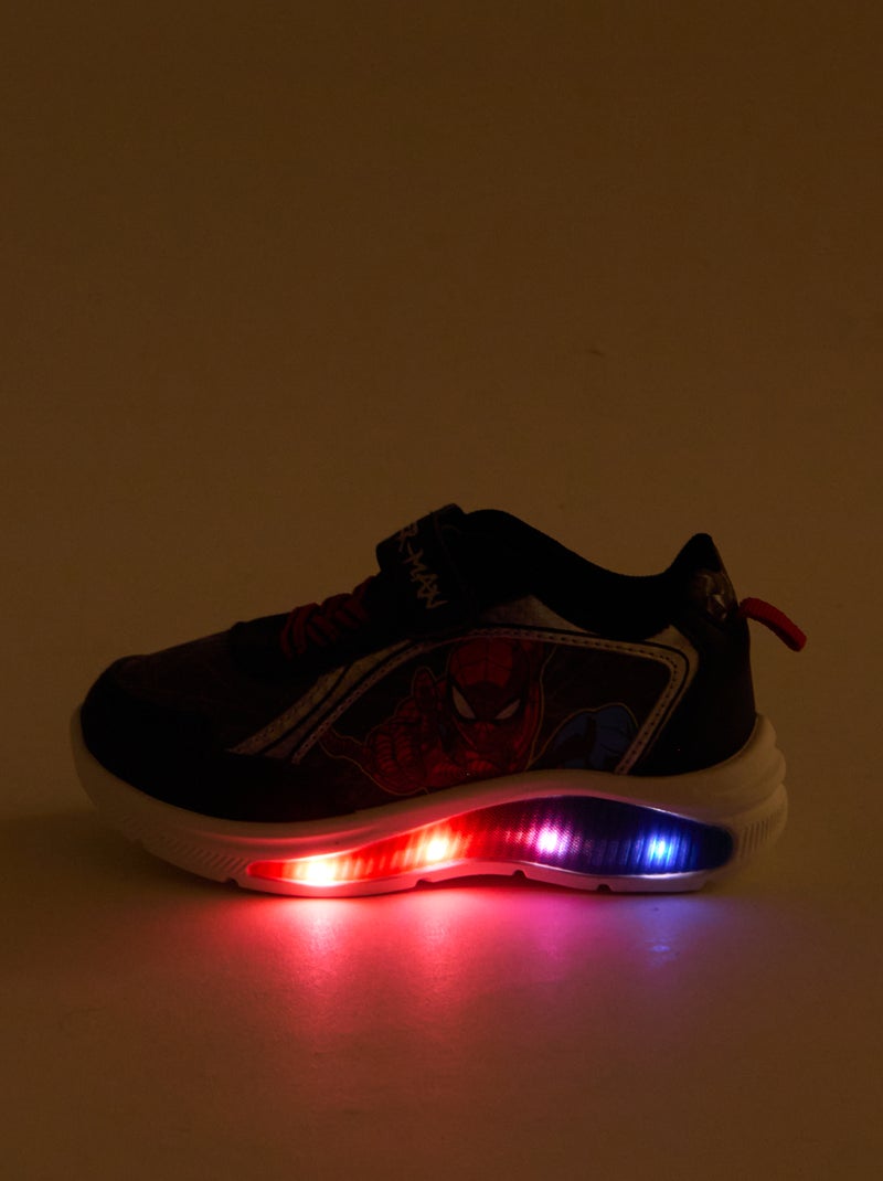 Sneakers luminose 'Spider-Man' 'Marvel' Nero - Kiabi
