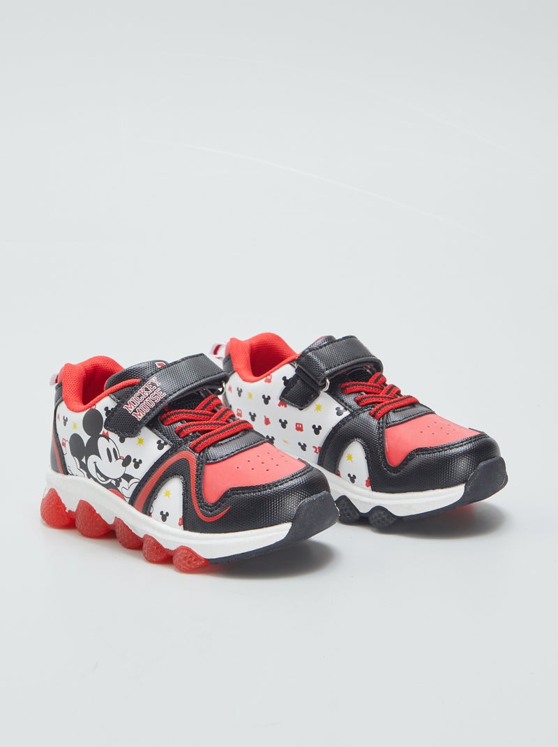 Sneakers luminose 'Topolino' NERO - Kiabi