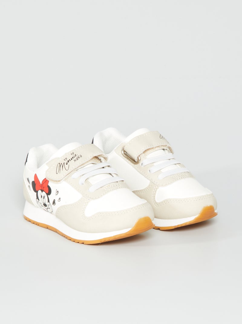 Sneakers 'Minnie' con strappi BEIGE - Kiabi