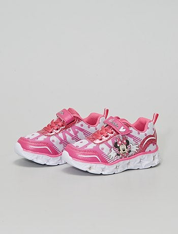 Scarpe da ginnastica con strappi, lacci, pailettes - violetta - Kiabi