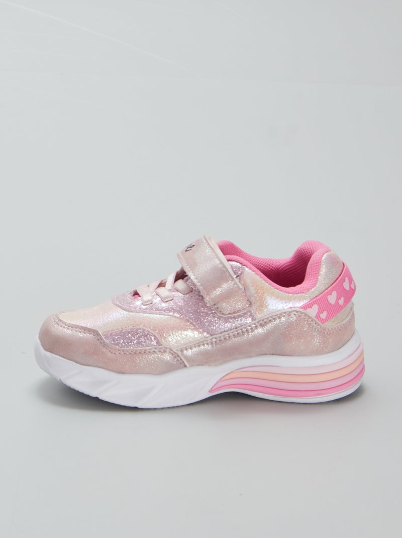 Sneakers 'Minnie' 'Disney' con LED ROSA - Kiabi