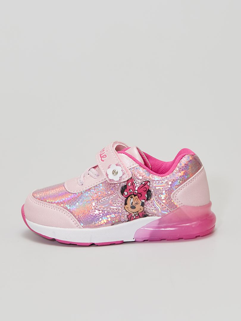 Sneakers 'Minnie' 'Disney' luminose ROSA - Kiabi