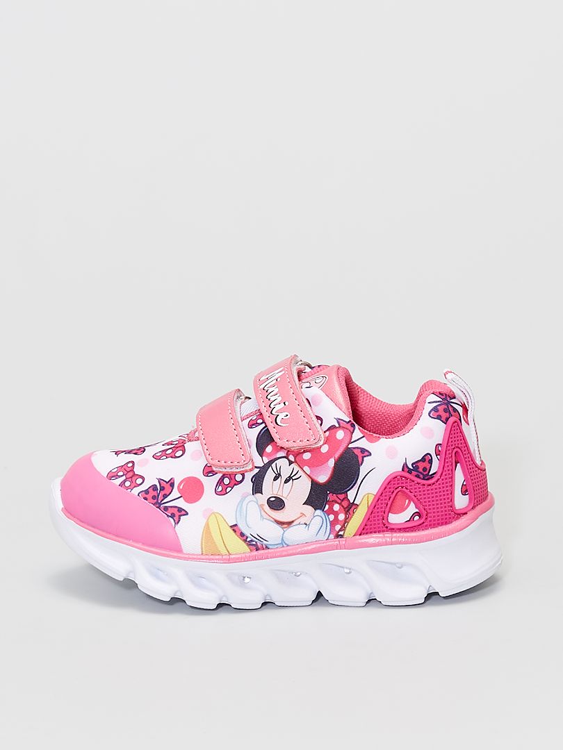 Sneakers ''Minnie'' suola luminosa ROSA - Kiabi