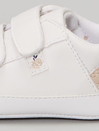 Sneakers moda con chiusure a strappo - BIANCO - Kiabi - 6.00€