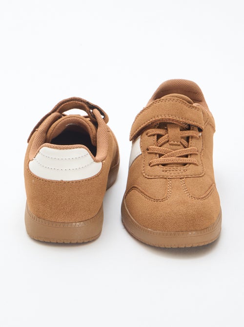 Sneakers moderne bicolore - Kiabi