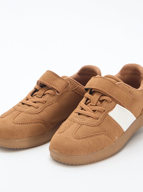 Sneakers moderne bicolore - Kiabi