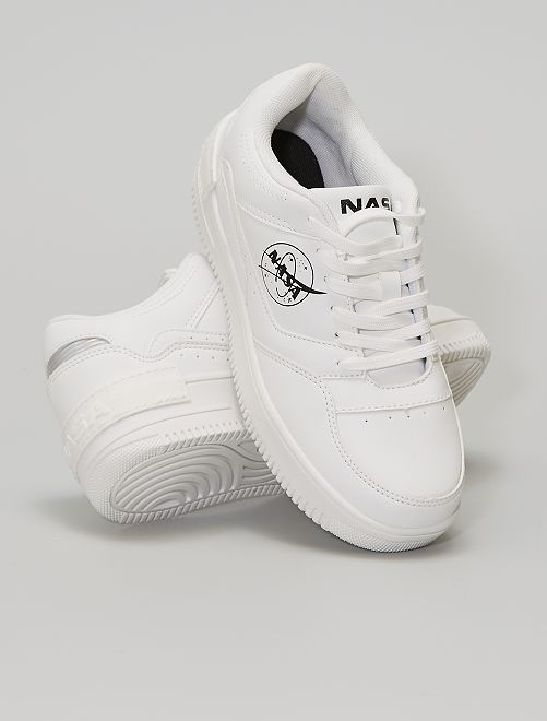 Sneakers 'NASA' - bianco - Kiabi - 30.00€