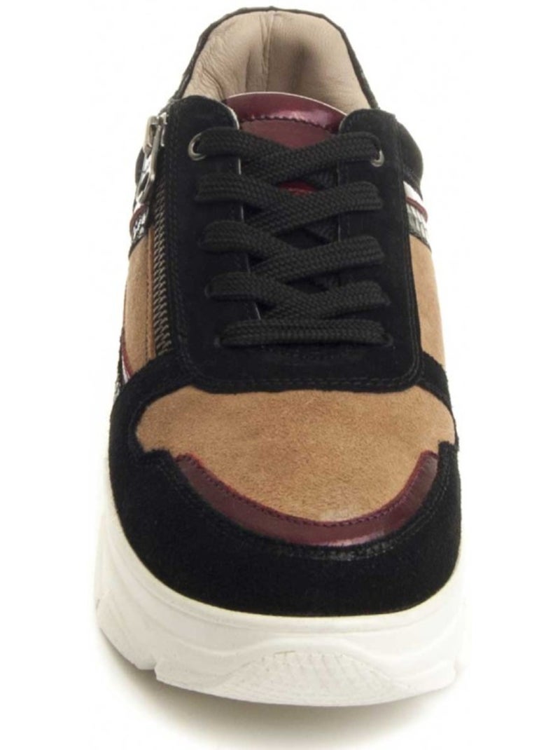 Sneakers pelle naturale montevita Nero - Kiabi