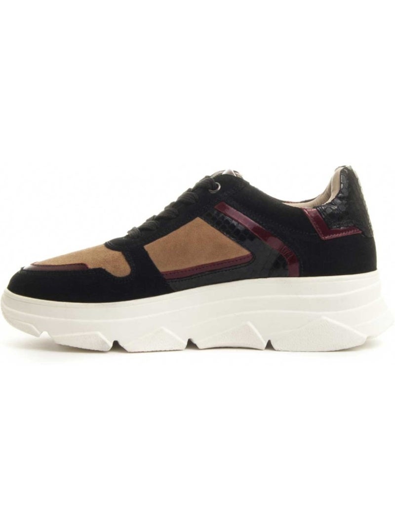 Sneakers pelle naturale montevita Nero - Kiabi