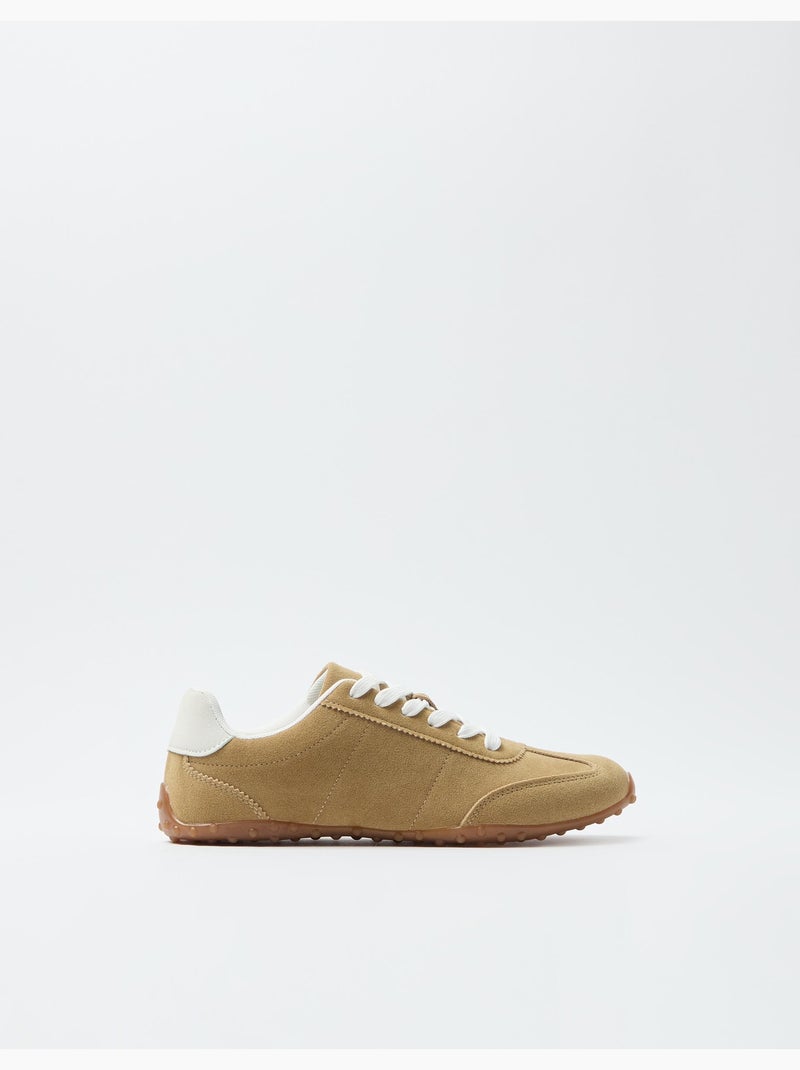 Sneakers retrò, MO Fashion Beige - Kiabi