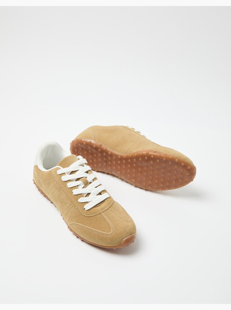 Sneakers retrò, MO Fashion Beige - Kiabi