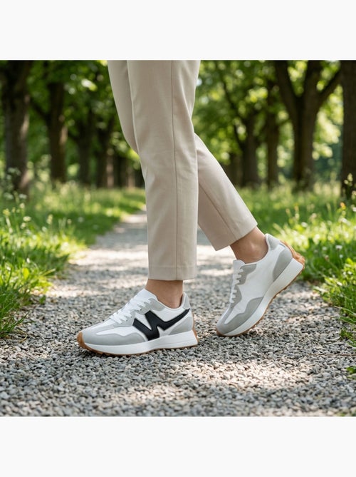 Sneakers Runner Donna Mesh Logo W 4 Colori OZABI - Kiabi