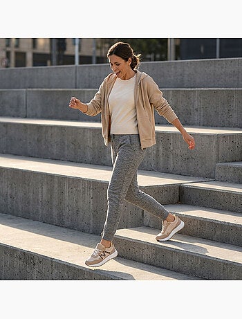 Sneakers Runner Donna Mesh Logo W 4 Colori OZABI