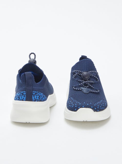 Sneakers running con lacci elasticizzati - Kiabi