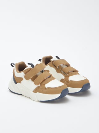 Sneakers running con strappi