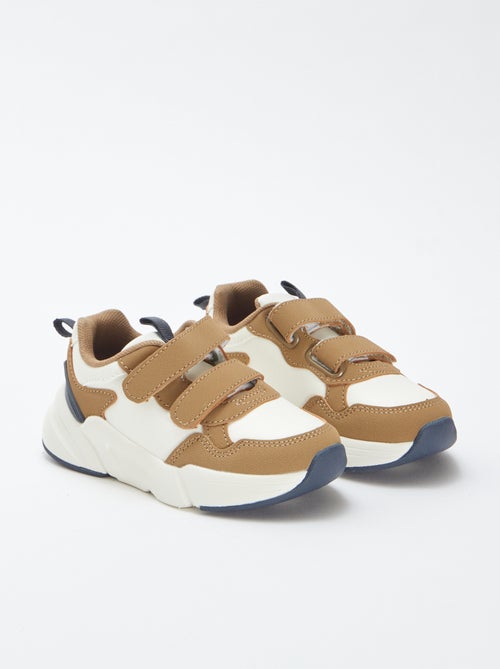 Sneakers running con strappi - Kiabi