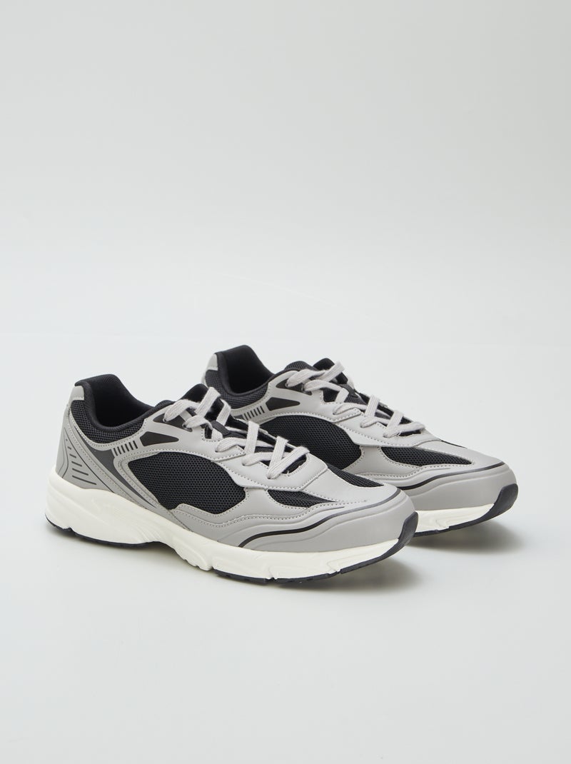 Sneakers running GRIGIO - Kiabi