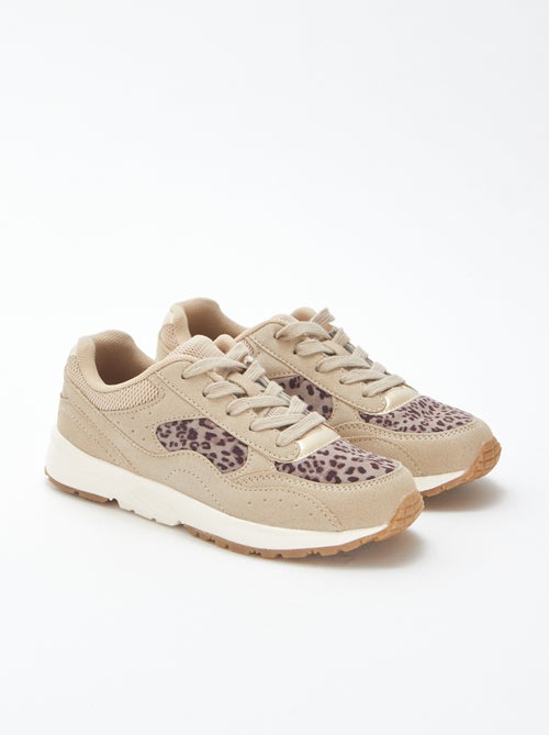 Sneakers running leopardate - Kiabi
