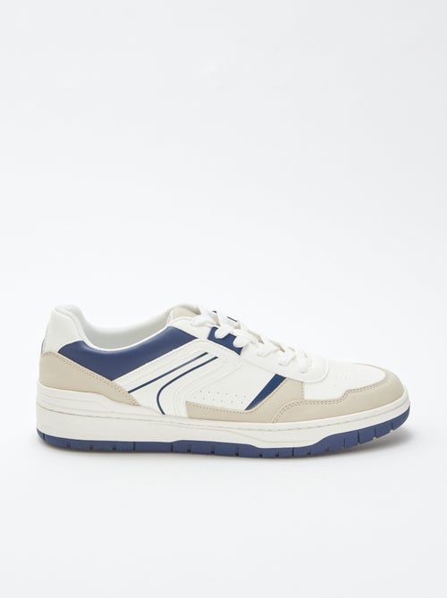 Sneakers running tricolore - Kiabi