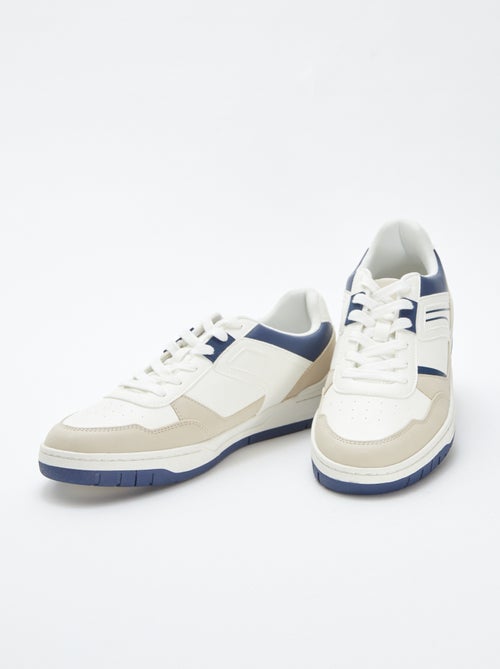 Sneakers running tricolore - Kiabi